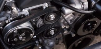 gray and black engine
