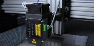 black and yellow labeled box