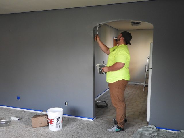 Photo by MamaShaw painter, paint, house