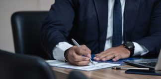 man, lawyer, office