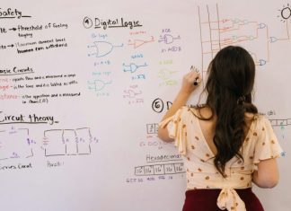 woman in white and red polka dot long sleeve shirt