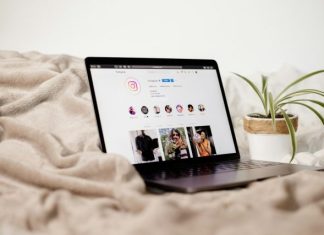 Exploring Backstage Viral: Your Ultimate Destination for Viral Content a laptop computer sitting on top of a bed