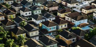 aerial photography of rural