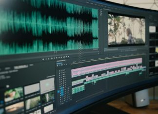 6 Video Editing Tips to Make Your Videos Look Professional black flat screen tv turned on displaying game