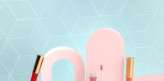 pink and gold letter k