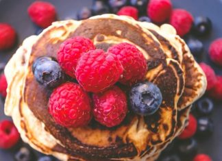 What Science Says About the Best Foods to Eat While High brown pie with red and blue berries