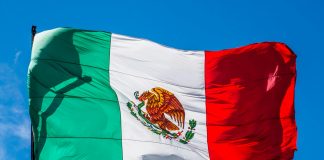 green white and red flag