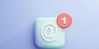 a white square with a red circle on top of it