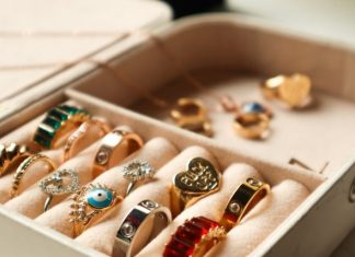 Best Practices for Presenting Jewelry Collections a box filled with lots of different types of rings