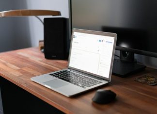 Stellar Data Recovery Professional for Mac – Honest Review from Real Use macbook pro on brown wooden table