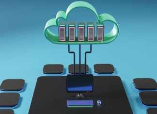 a computer generated image of a computer