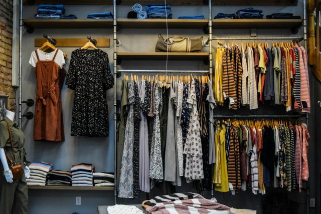 Photo by Burgess Milner assorted-color clothes