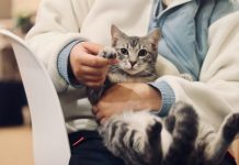 Veterinary Care Services Every Pet Owner Should Know person holding silver tabby cat