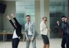 Tips for Dressing for Your Office Holiday Party Business people celebrating and dancing in office