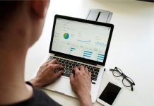 person using MacBook Pro