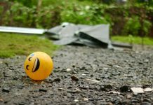 Securing Your Future: Trusted Legal Counsel for Accident Victims A smiley face ball sitting on a gravel road
