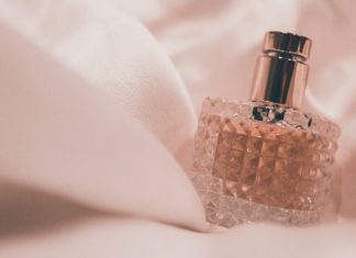 glass perfume bottle