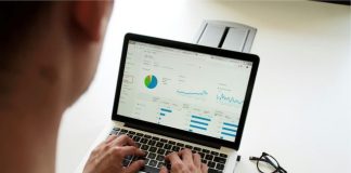 person using MacBook Pro