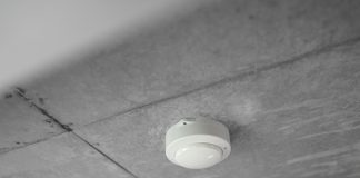 a light bulb on a table