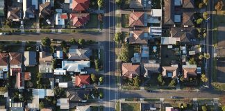 top-view photography of houses at daytime