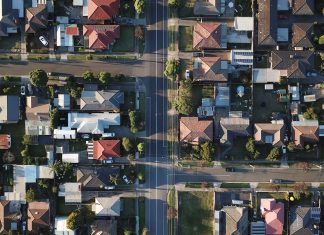 top-view photography of houses at daytime