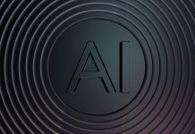 Concentric circles with ai logo in center