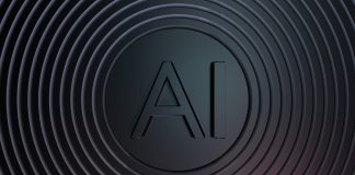 Concentric circles with ai logo in center
