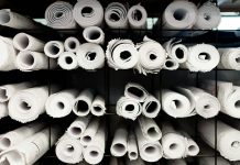A Contractor’s Guide to a Successful First Year in Business A rack full of rolls of white toilet paper
