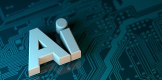 the letter a is placed on top of a circuit board