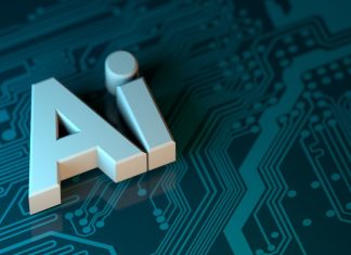 the letter a is placed on top of a circuit board
