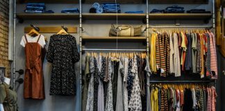 assorted-color clothes