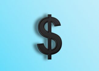 How the Pin-Up Affiliate Program Works: Revenue Share, CPA, and Referral Earnings a black dollar sign on a blue background