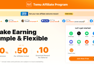 Temu Affiliate Program for Beginners With No Website or Blog